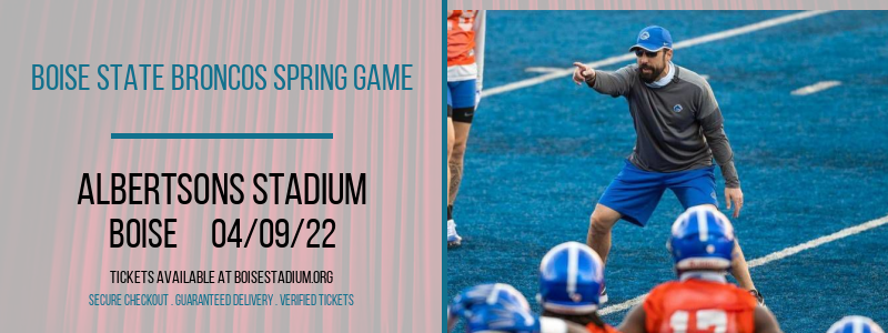 Boise State Broncos Spring Game at Albertsons Stadium