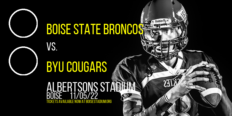 Boise State Broncos vs. BYU Cougars at Albertsons Stadium tickets Boise State Broncos vs. BYU Cougars at Albertsons Stadium